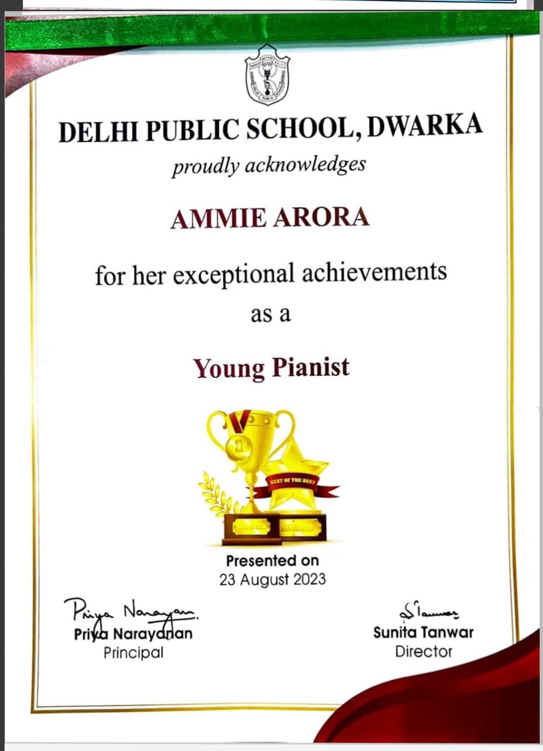 Delhi Public School, Dwarka